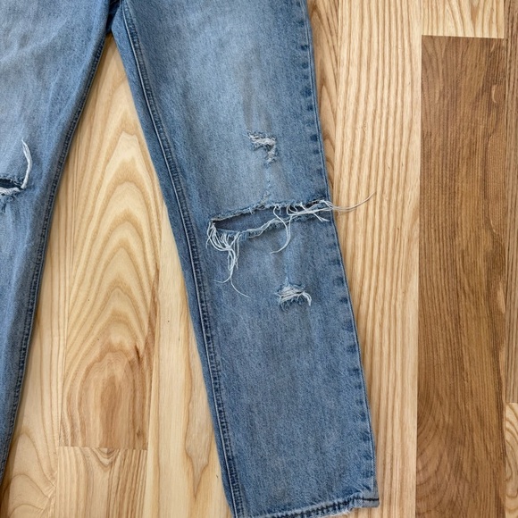 Denim Forum Aritzia The Joni High Rise Loose Button Fly Jeans Size 25 Inseam 28” - Picture 2 of 11